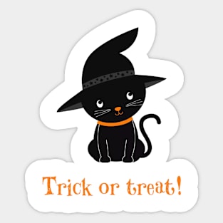 Trick or treat! Sticker